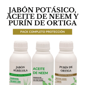 Pack 3 productos para plantas