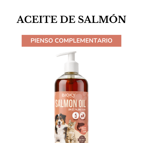 Aceite de salmón para perros y gatos