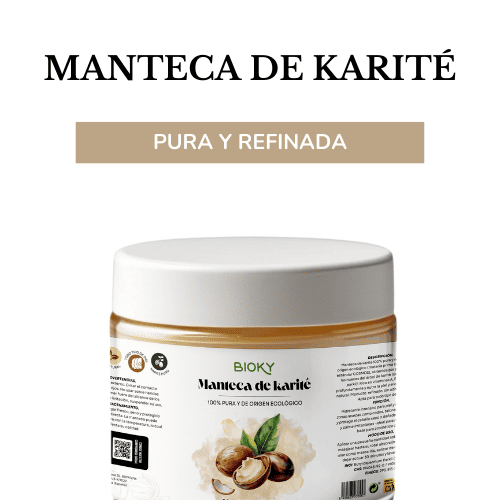 Manteca de karité pura y refinada