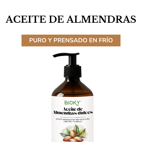 Compra aquí aceite de almendras dulces Bioky