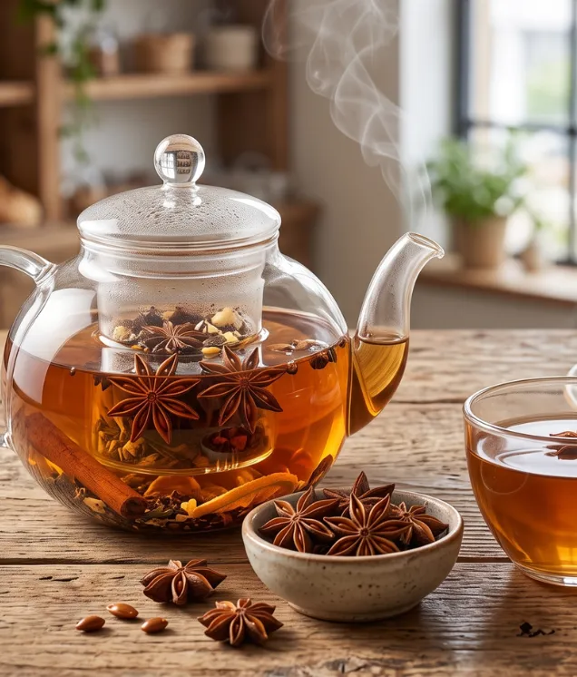 Infusión de anís estrellado