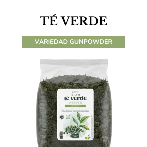 Té verde gunpowder a granel