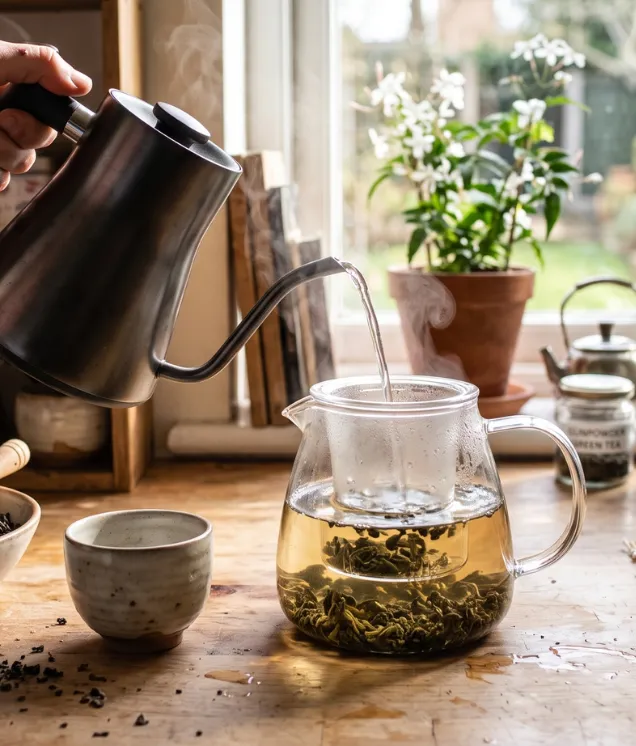 ¿Cómo preparar el té verde gunpowder?